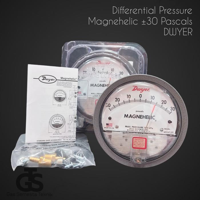 Dwyer Magnehelic 2300-60Pa Magnehelic 30-0-30 Pascals Dwyer Usa