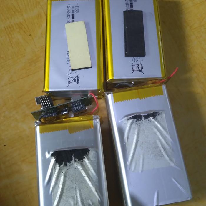 BATERAY POLIMER BEKAS COPOTAN POWER BANK 10000MAH VOLTASE 3V-4,20VOLT