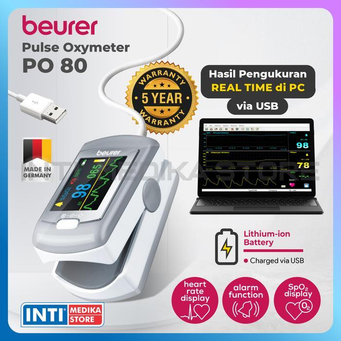 BEURER - Pulse Oxymeter PO80 Pulse Oximeter Fingertip Beurer