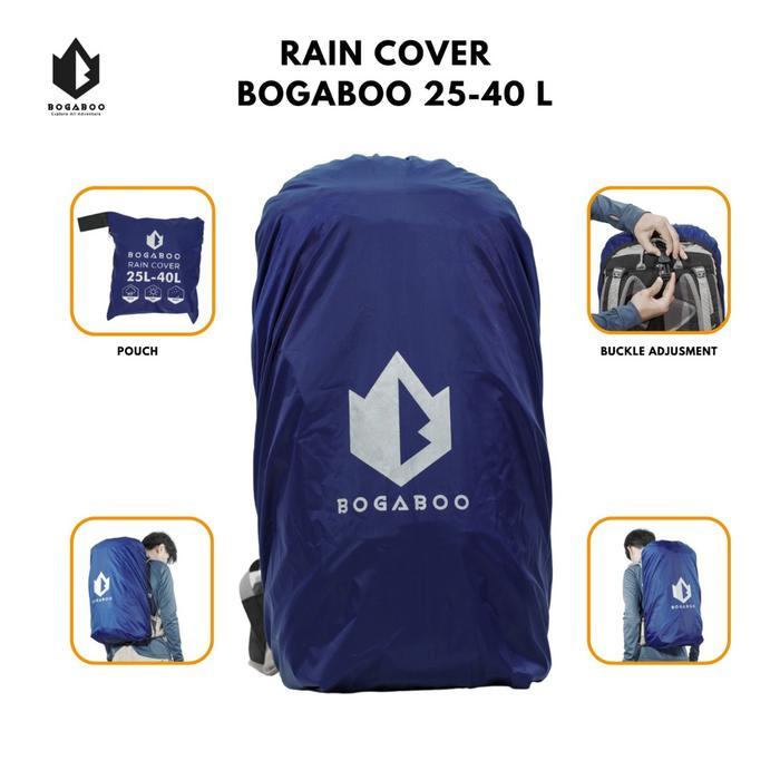 Bisa Gosend Rain Ball Cover Bag 25-40L Waterproof Pelindung Tas Anti Air Hujan