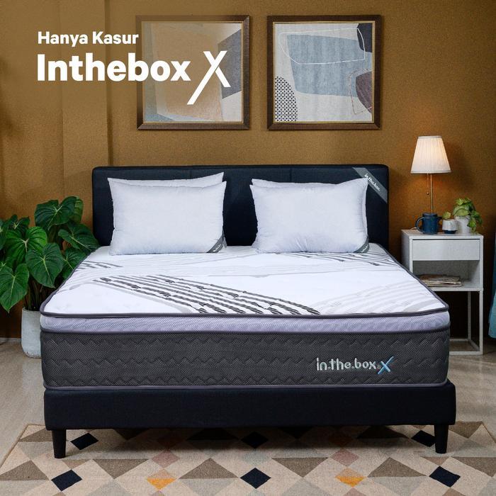 pvwo- Kasur Springbed Inthebox X Ukuran 140X200 - Free Bantal