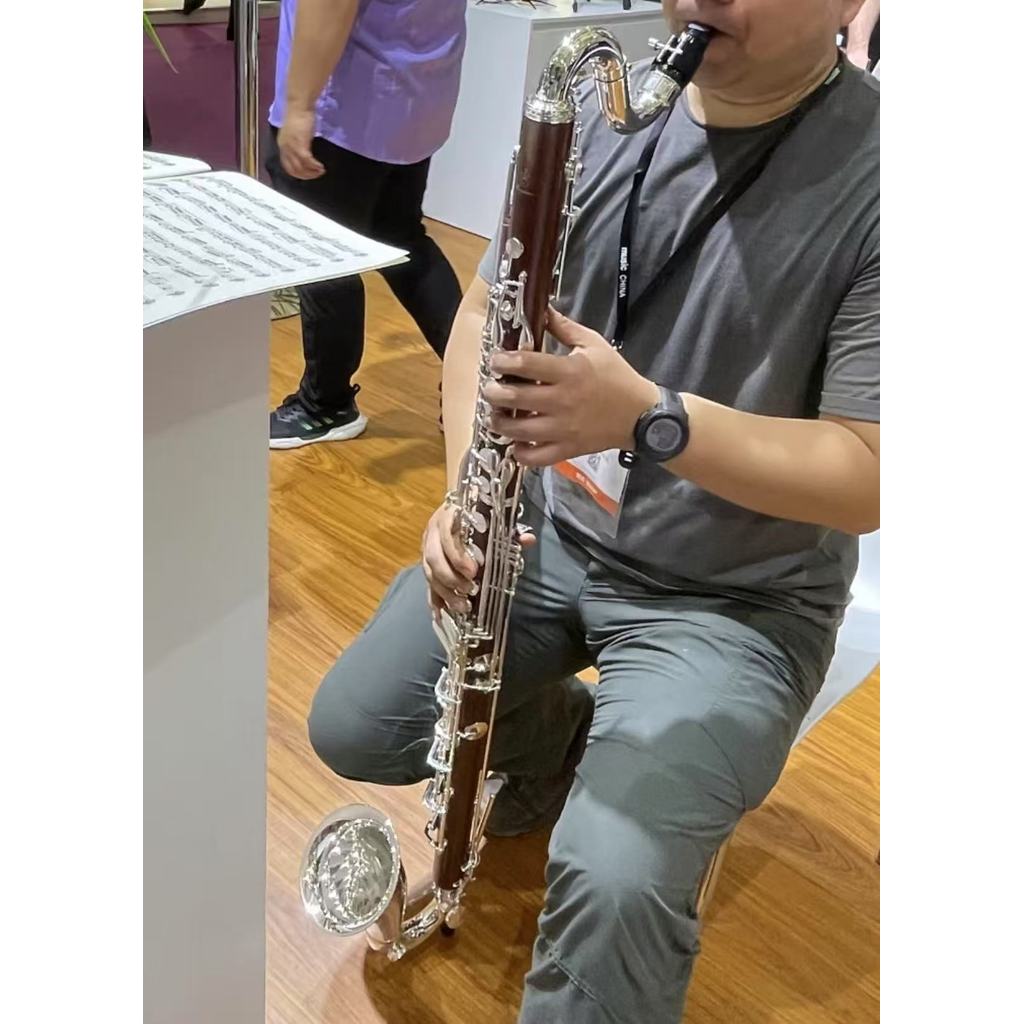 Ebony Rosewood bass clainetFactory bass clarinet