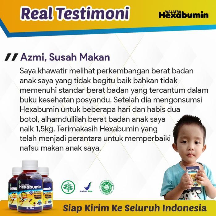 761c- Vitamin Untuk Anak Cacingan, Sering Sakit Perut Dan Tidak Nafsu Makan - Hexabumin