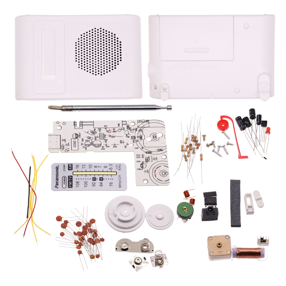 CF210SP AM/FM Stereo Radio Kit DIY Electronic Assemble Set Kit Portable FM AM radio DIY parts For Le