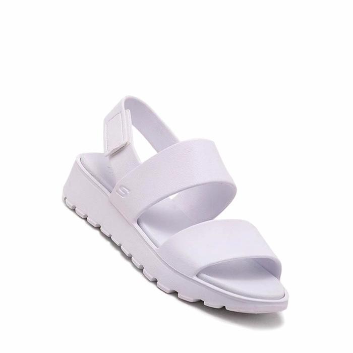 Paling Murah Skechers Sendal Wanita - Breezy Feels Women'S Sandals - White Terlariss 