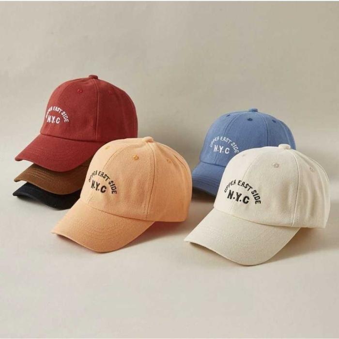 Wds Topi Baseball Import Anak Nyc Unisex Kids Cap Topi Sport Golf Hat Cap Casual Anak F17 Original