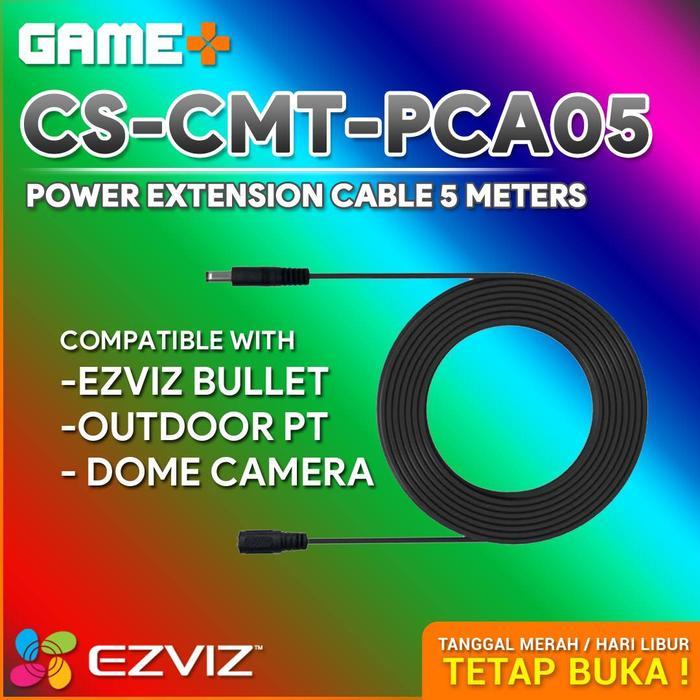 BERGARANSI EZVIZ CMT-PCA POWER EXTENSION CABLE ACCESSORY FOR EZVIZ OUTDOOR CAMERA