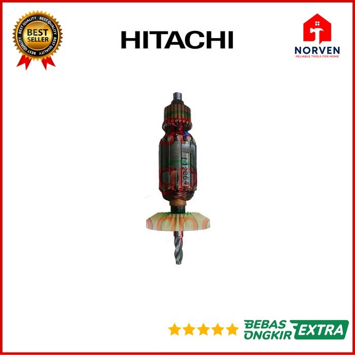 Armature DV13VSS Hitachi Angker Mesin Bor 13mm DV 13VSS Hitachi