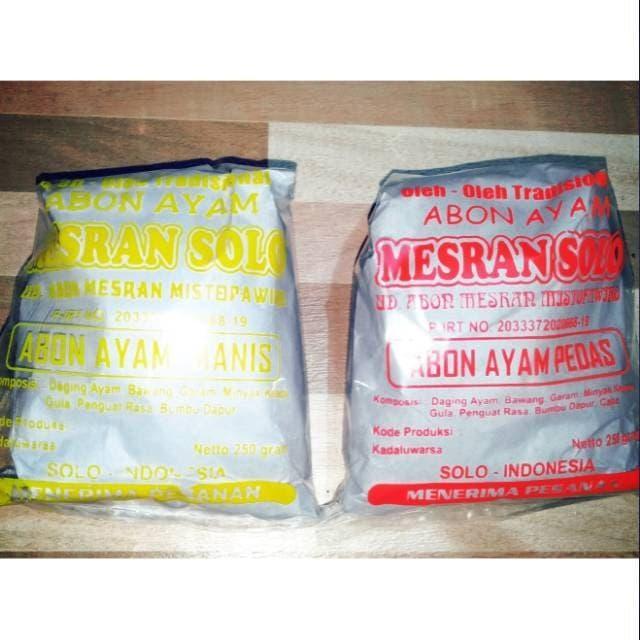 TERLARIS Abon ayam mesran
