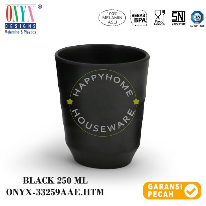 Onyx Gelas Melamin 250Ml Cosmic Granit Gelas Minum Premium Onyx