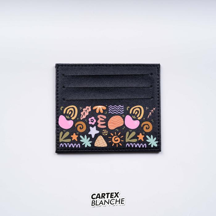 Eiger - Abstract Doodle Card Holder Unisex Dompet Kartu