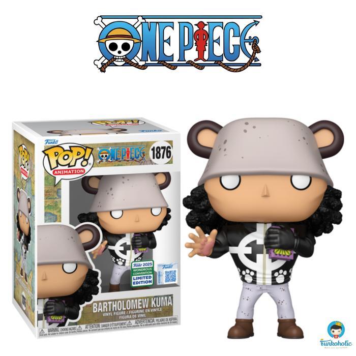 HOT SALE FUNKO POP ANIMATION ONE PIECE - BARTHOLOMEW KUMA (2025 WONDROUS CONVENTION EXCLUSIVE)