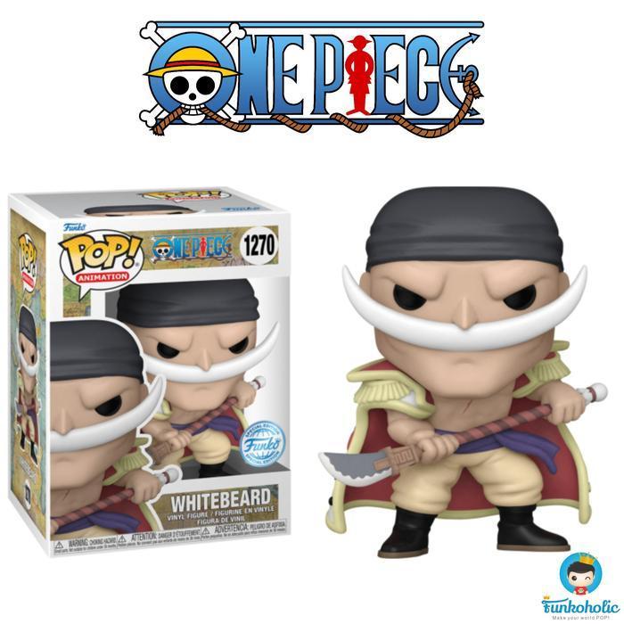 HOT SALE FUNKO POP ONE PIECE - WHITEBEARD / EDWARD NEWGATE [EXCLUSIVE] #1270 TERMURAH