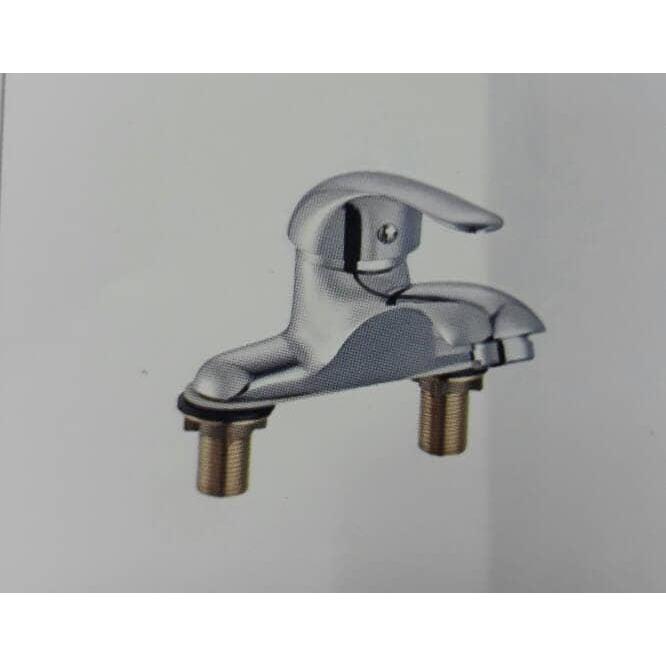 Kran Wastafel 2 Lubang Panas Dingin Model San Ei Terbaru