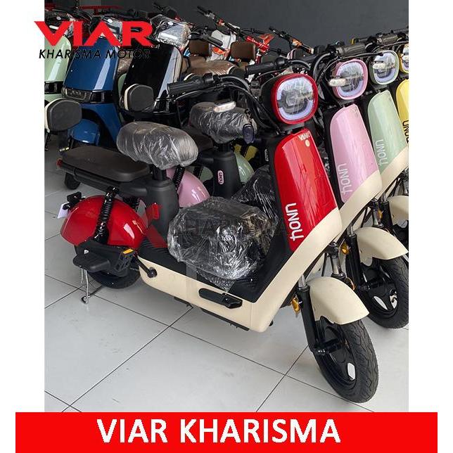 Sepeda Listrik - Viar UNO4 - UNO4 MERAH