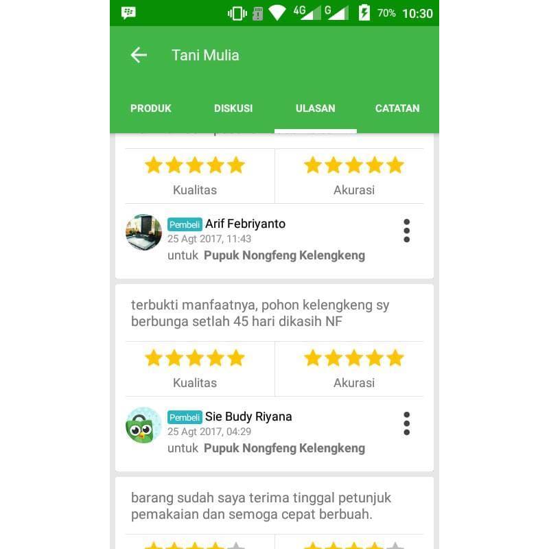 Pupuk Nongfeng Paket Kelengkeng (NF Kelengkeng, AAPlus, Nongfeng Buah) Best