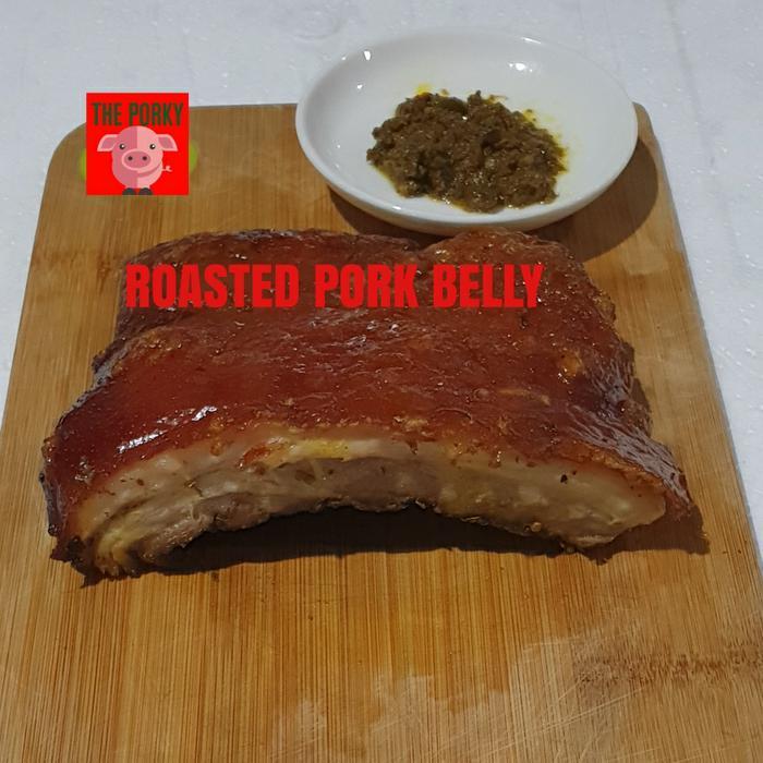 ROASTED PORK BELLY SAMSAM BABI GULING PANGGANG BERBUMBU-BALI @500GRAM