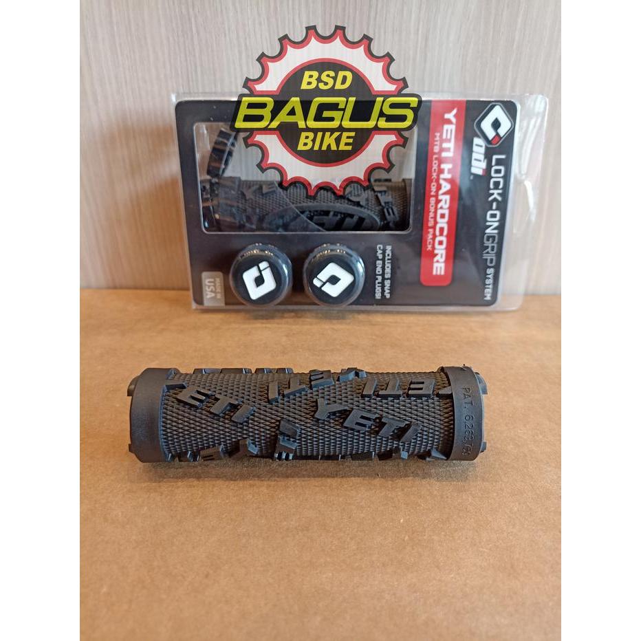 Part Sepeda ODI Grip SS D30YHB-B Yeti HC MTB Lock-On,Black/Black