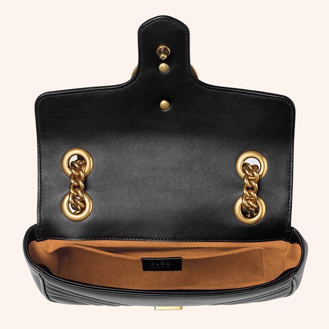 Tas Marmont Matelasse Mini Size 22 Cm Black Leather - Tas Wanita Sling
