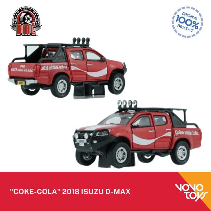 BM CREATIONS 1/64 "COKE-COLA" 2018 ISUZU D-MAX