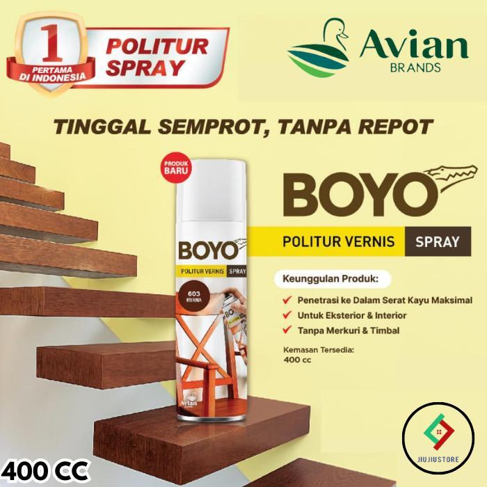 Baru Avian Boyo Politur Spray Politur Semprot Politur Boyo Semprot 400Cc