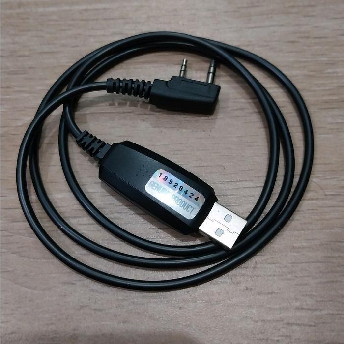 Everystr- Kabel Data Cd Driver Buat Ht Baofeng Uv5R Uv3R Bf888S Merodith C56 C118 Walkie Talkie