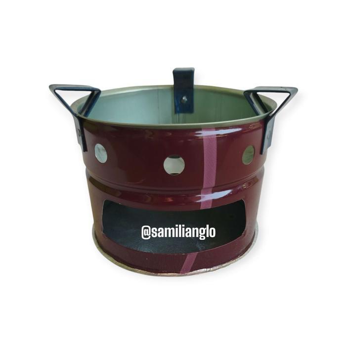 Anglo arang, anglo ,kompor arang/ tungku arang plat 0,5 mm Dapur