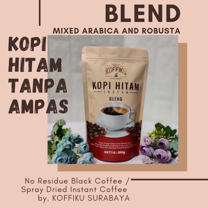 NEW [BLEND] KOFFIKU Spray Dried Instant Coffee / Instant Black Coffee / Kopi Hitam Instan Serbuk /