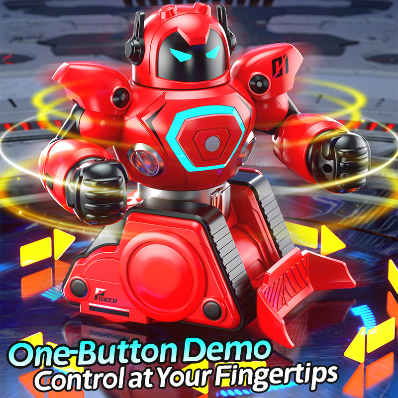 RC Robot Battle Boxing Football Robot Parent-Child Game Remote Control Robot 2.4G Fighting Robot