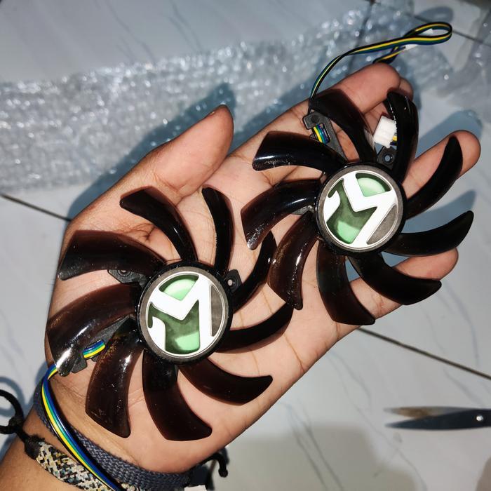 Ada Stok Fan Vga Maxsun 85mm 4pin GTX1060 1070 1080 GTX1070Ti P106-100
