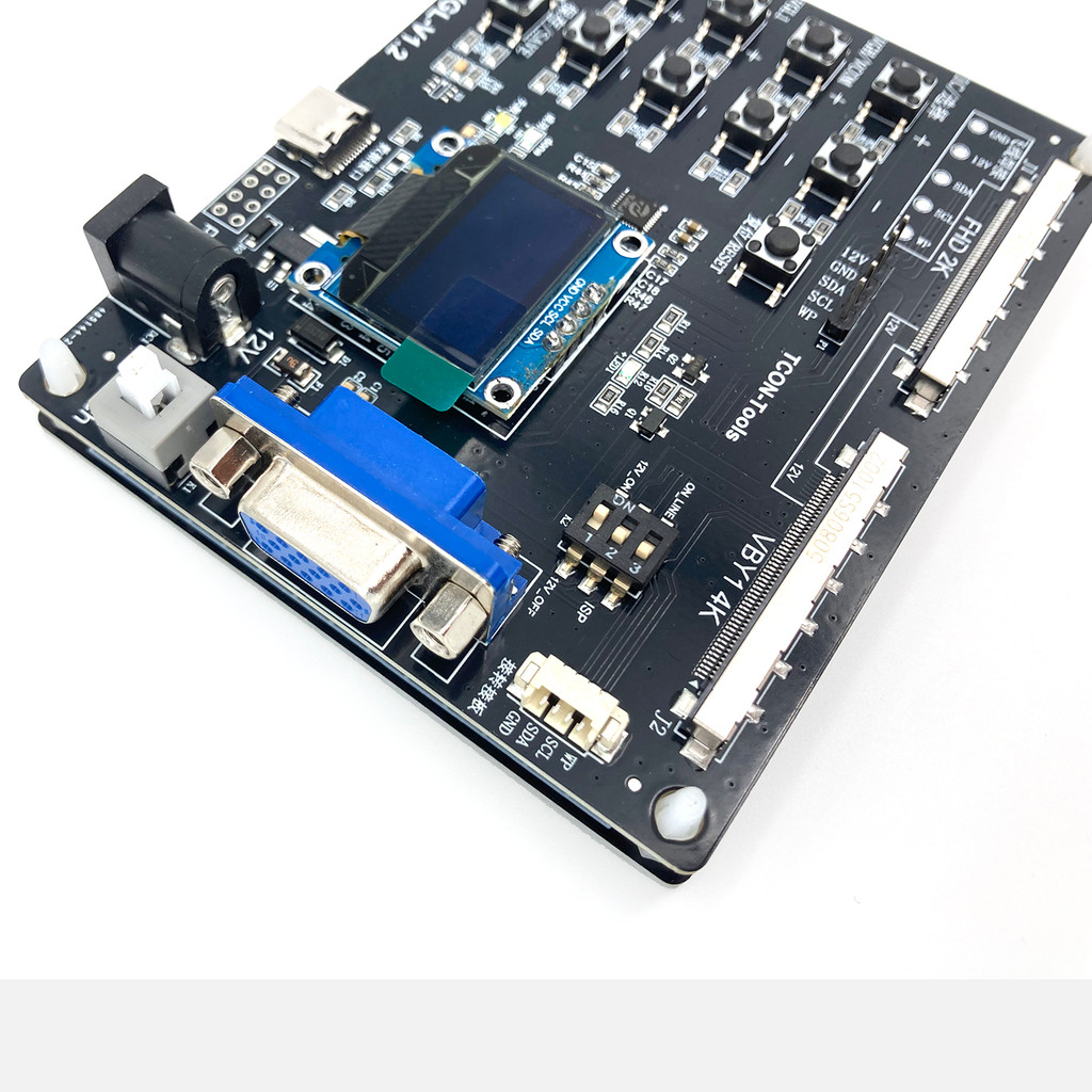 tjkj tcon v1.2 vgh vgl vcom voltage regulation programmer vgh vgl vcom burning tool voltage