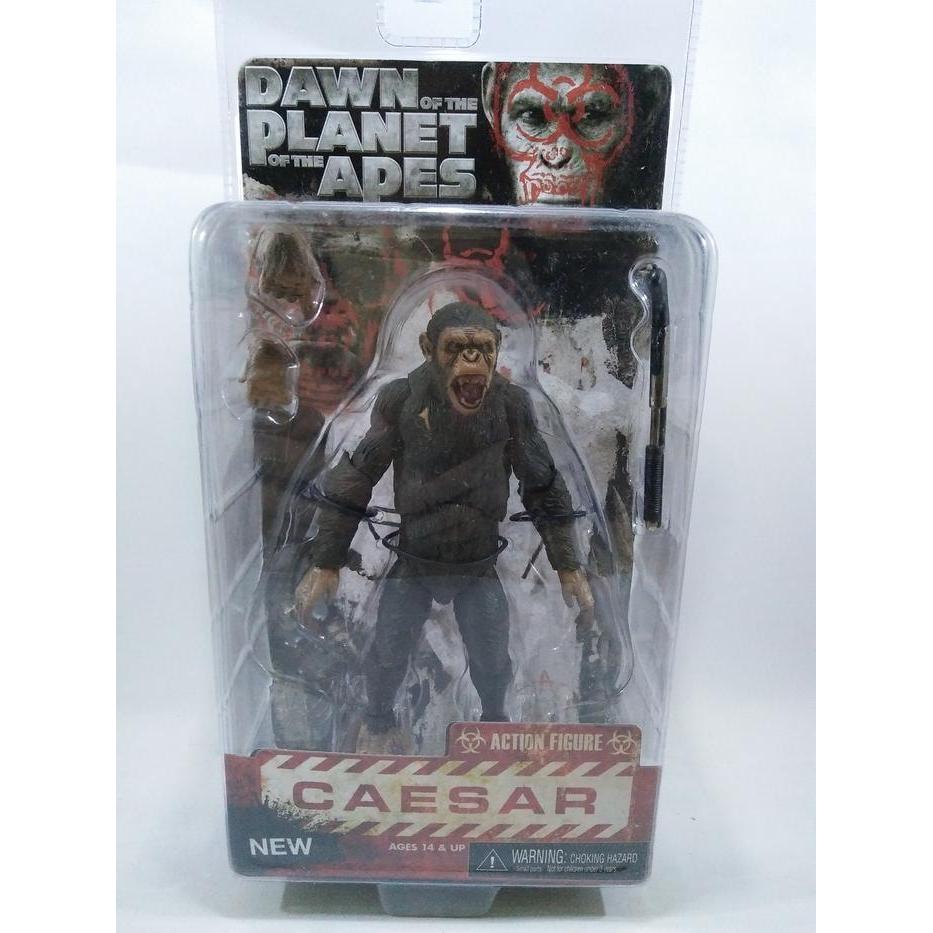 TERLARIS Neca Dawn Of The Planet Apes Caesar 1/12 Movable Shotgun NEW MOC