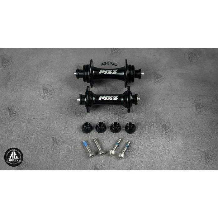 Pedalmaniaa- Hub Sepeda Fixie Pizz Black Aero