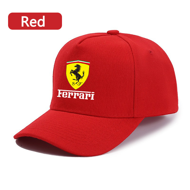 Ferrari Racing Hat Adjustable Baseball Cap Sun Hats Accessories For Ferrari F430 Stradale 458 488