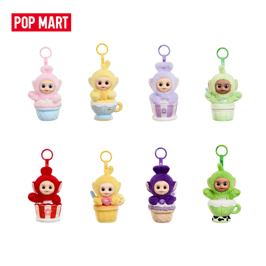 EU EXLDPOP MART Teletubbies Afternoon Tea Diary Vinyl Pendant 1P8PS Blind Box