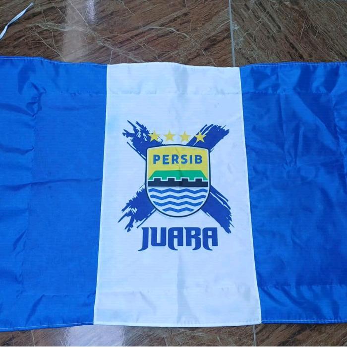 bendera persib bandung/bendera persib polos/bendera merah putih/bendera indonesia