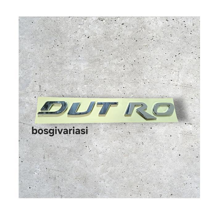 Diskon Emblem Dutro Hino 300 Timbul Chrome / Emblem Hino 300 Dutro Chrome / Dutro / Emblem Hino