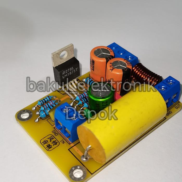 2 Pcs Pcb Lm1875 Mono Gainclone Amplifier
