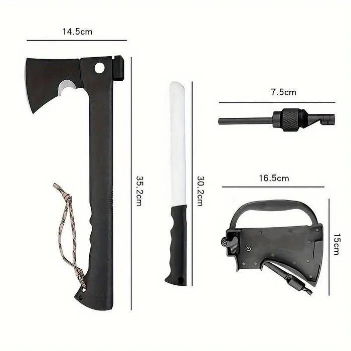 Diskon Kapak Survival Multifungsi / Kapak Survival / Survival Kit / Kapak Kampak Tactical Axe