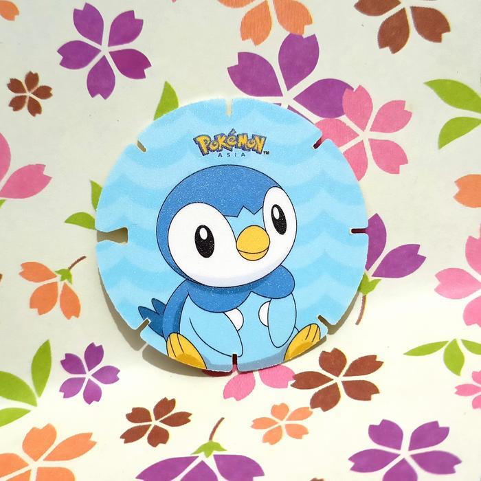 piplup chiki balls pokemon coin tazos