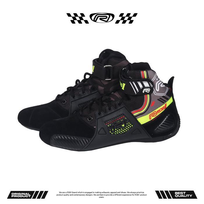 Sepatu Drag ROB1 Racing Skylark Grey
