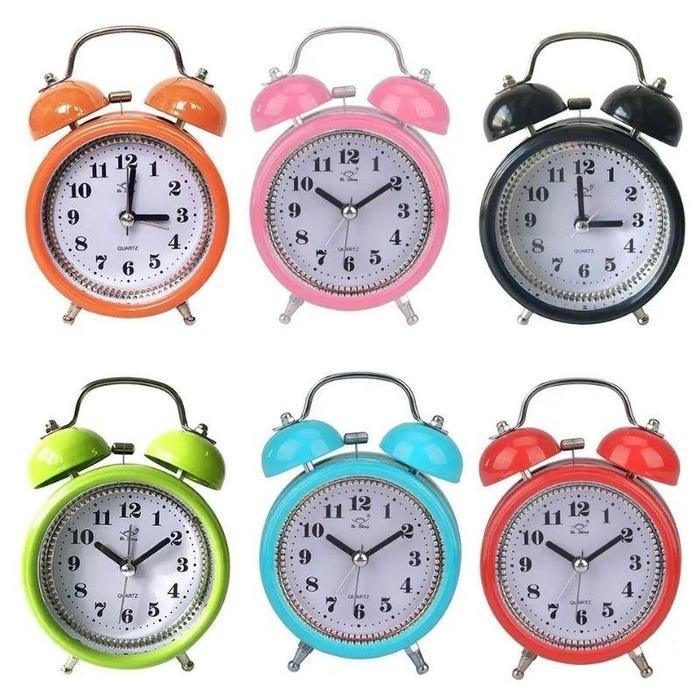 Ikea House - Jam Weker Meja /Jam Estetik/Jam Alarm Clock Classic / Jam Analog