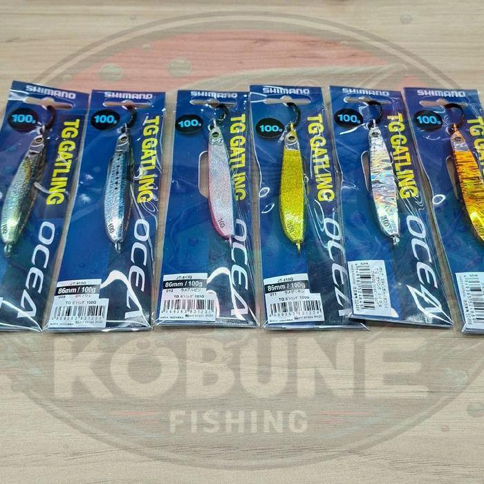 TERBARU Umpan metal jig tungsten Shimano Ocea TG Gatling JT-810Q 100gMetal jig shimano tungsten