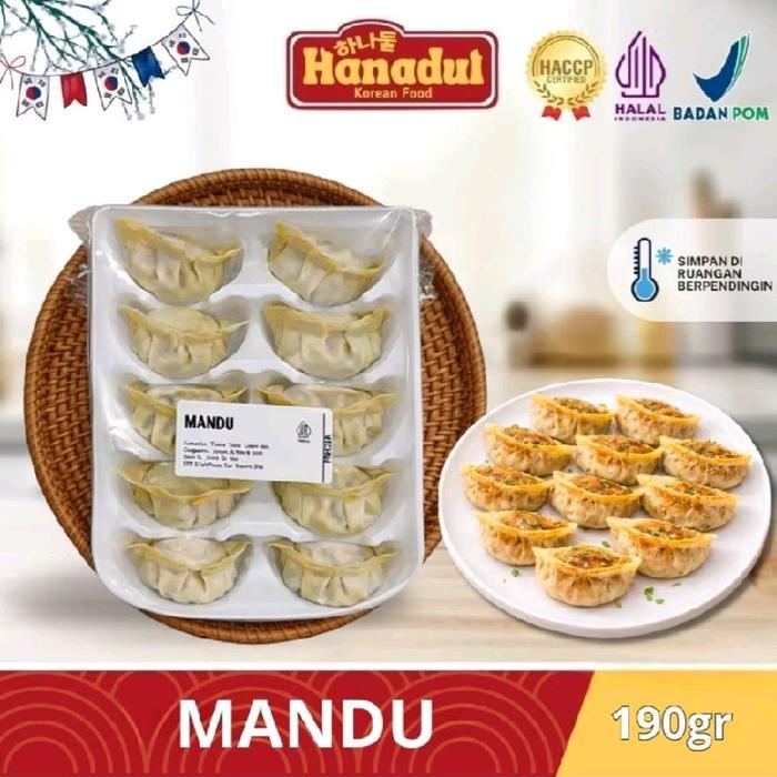 TERLARIS Mandu 190gr / Korean Dumpling / Cemil Korea / Mandu Khas Korea isi 10 / Mandu / Dumpling
