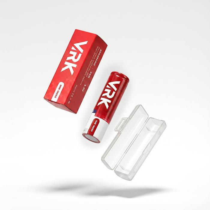 "New" Baterai VRK 2500mAh Battery 18650 VRK BATERAI 18650 BATTERY 18650