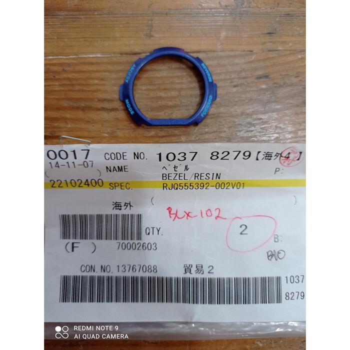 sparepart jam tangan bezel BEZEL BLX102 ring Kode part 1037-8279