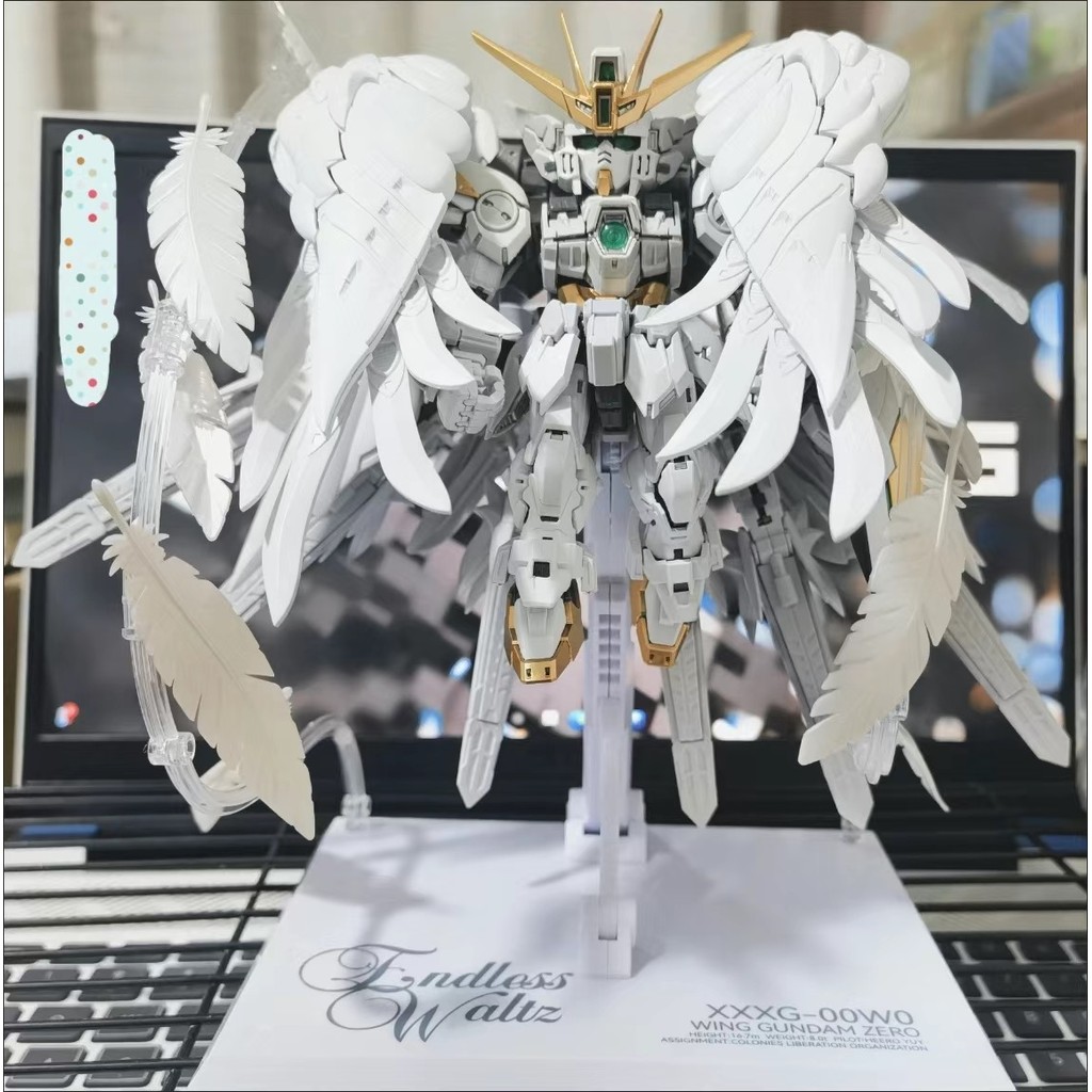 In Stock New Ddb Seraphim Feather Effect Parts For MgMgsdRgHg Wing Zero Ew Fenice Accessories