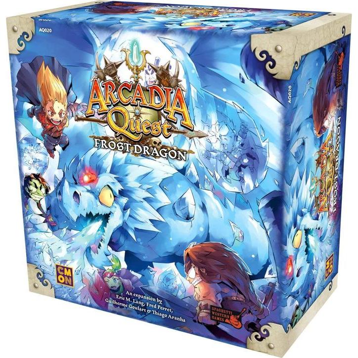 Arcadia Quest Frost Dragon Expansion Board Game