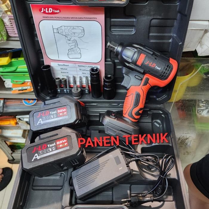 Jld 48V Brushless Impact Wrench Bor Pembuka Baut