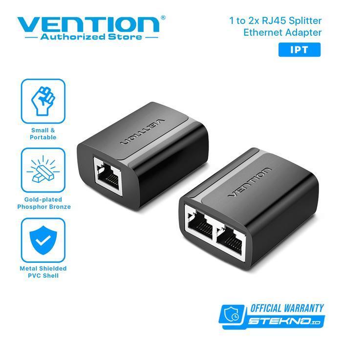 Vention Splitter Kabel LAN Ethernet Splitter RJ45 Portable 100Mbps